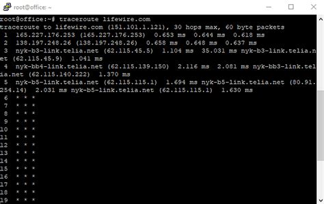 linux traceroute.